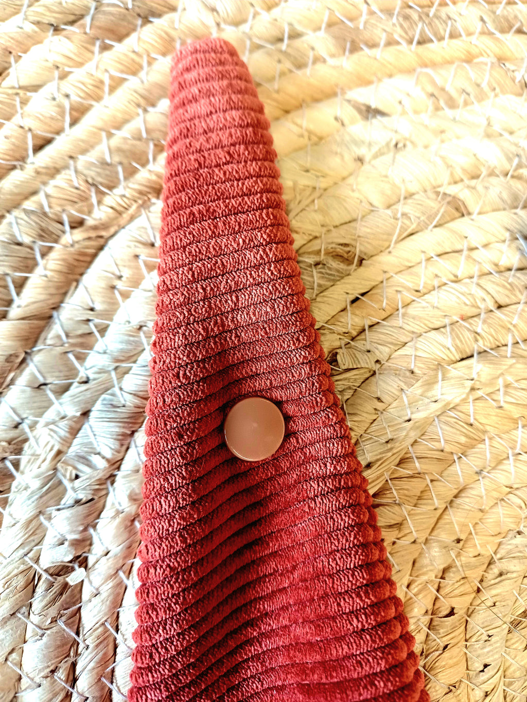 Bandana velours marron