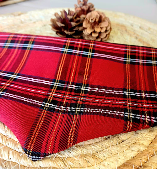 Bandana Rouge à Carreaux