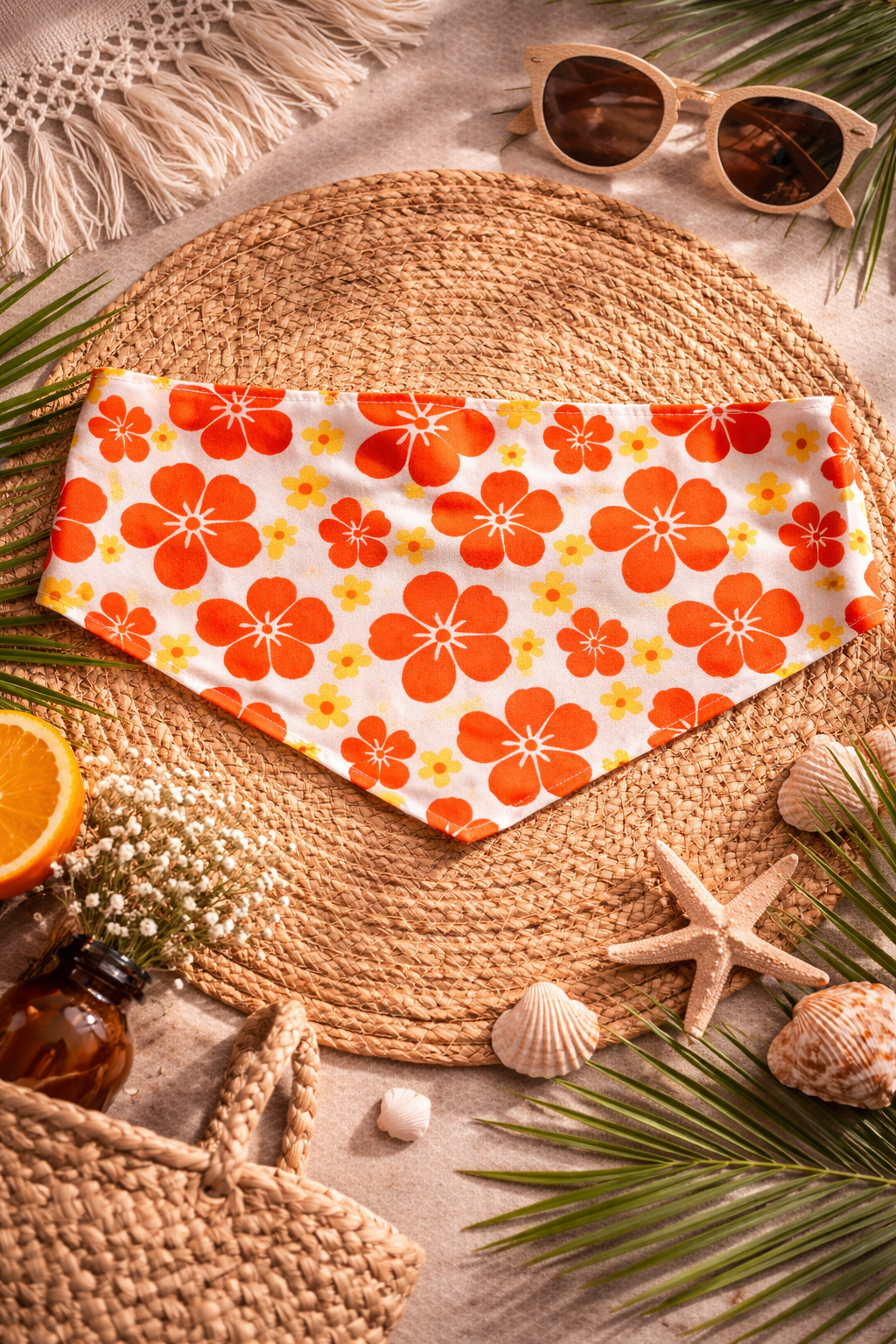 Bandana Fleur tropicale