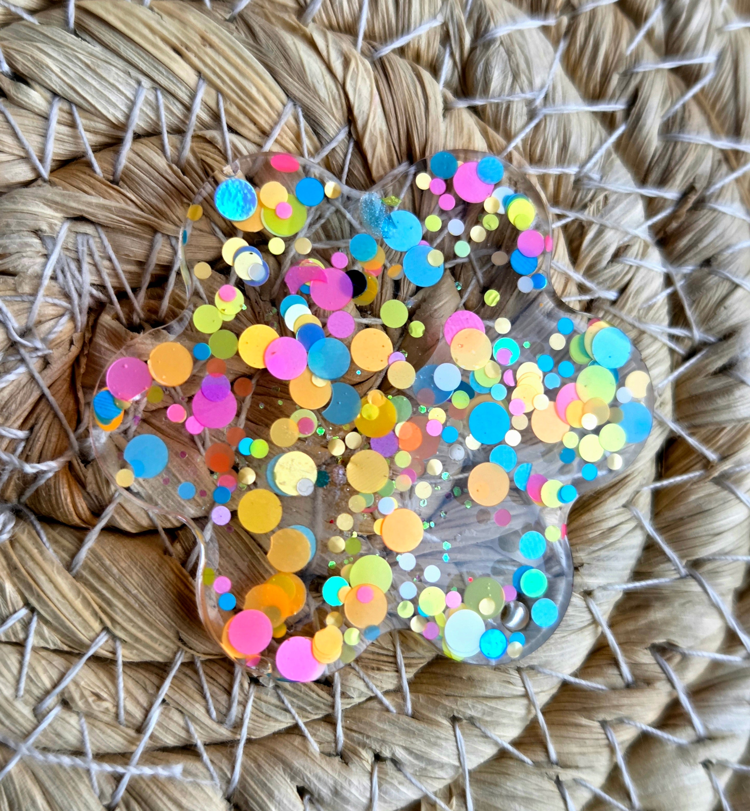 Medaille confettis