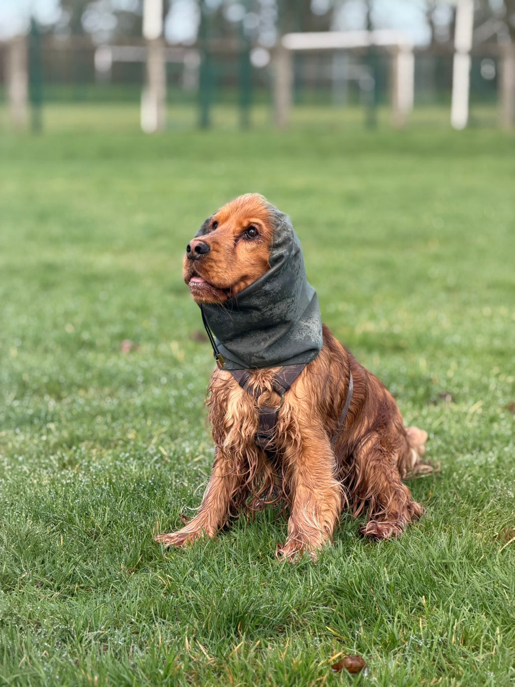 Snood Kaki deperlant