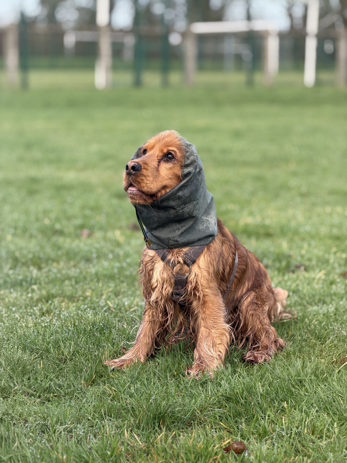 Snood Kaki deperlant